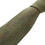 ショッピングdior クリスチャンディオール Christian Dior MONSIEUR ヴィンテージ ネクタイ レギュラータイ ペイズリー柄 シルク グリーン /FF メンズ