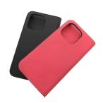 bona Ventura BONAVENTURA iPhone 14 Pro смартфон кейс 2 позиций комплект покрытие кожа чёрный черный розовый BODN14P /FF #GY68