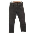  Levi's Levi's MADE&CRAFTED джинсы Denim брюки тонкий распорка W31 чёрный черный /FF #GY12 мужской 