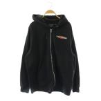 ショッピングハーレーダビッドソン ハーレーダビッドソン HARLEY DAVIDSON Hoodie-Knit ジップアップパーカー スウェット 裏起毛 L ブラック /MY ■OS ■GY35 メンズ