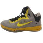  Nike NIKE 536841-007 гипер- chao спортивные туфли обувь 26cm серый желтый желтый сетка panel mid cut мужской 