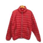  Puma PUMA пуховик верхняя одежда 0 красный красный воротник-стойка Zip выше Logo вышивка /MN32 #GY99 мужской 