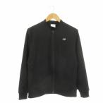  New balance NEW BALANCE блузон Bomber жакет спортивная одежда L чёрный черный Logo длинный рукав /CK5 #GY99 мужской 