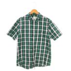  The North Face THE NORTH FACE рубашка L зеленый зеленый в клетку короткий рукав NR21613 /MN26 #GY50 мужской 
