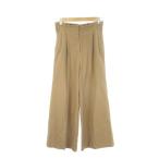  чувство ob Play sbai Urban Research Sense of Place by Urban Research широкий брюки F чай Brown плиссировать одноцветный /CK45