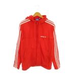  Adidas Originals adidas originals ветровка Parker жакет спортивная одежда S красный красный с капюшоном . длинный рукав 
