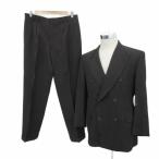  Durban костюм выставить tailored jacket средний длина двойной кнопка слаксы брюки лодыжка длина чай темно-коричневый /SM30