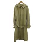 コムサデモードメン COMME CA DU MODE MEN トレンチコート ベージュ フード付き 長そで ベルト付き /SH ■GY99 メンズ