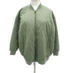  шоколад fine low bchocol raffine robe стеганная куртка блузон жакет верхняя одежда средний длина F хаки /HO56 #GY99 женский 