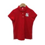 aruchibioarchivio Golf одежда рубашка-поло Polo цвет 40 красный красный короткий рукав /HO50 #GY99 женский 