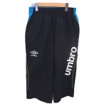  Umbro UMBRO футбол одежда футзал укороченные брюки Logo принт талия резина поясница шнурок O черный чёрный /TT #GY99