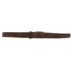 FASHION.OMEGA ремень type вдавлено . рисунок кожа натуральная кожа чай Brown /NL #GY99 мужской 