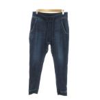  Edwin EDWIN F.L.E бегун Denim брюки S синий голубой индиго draw -тактный кольцо одноцветный woshu обработка лодыжка длина /MN22