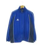  Adidas adidas жакет джерси спортивная одежда M синий голубой полоса рисунок с высоким воротником длинный рукав /AO28 #GY20 мужской 