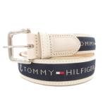  Tommy Hilfiger TOMMY HILFIGER ремень 36/90 Logo вышивка темно-синий темно-синий белый белый /MG #GY73 мужской 