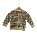  Burberry London BURBERRY LONDON детская одежда вязаный Parker шерсть 90 бежевый окантовка рисунок с капюшоном . длинный рукав /KK #GY50 Kids 