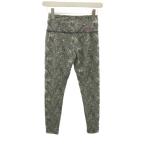 bi patch BEPATCH йога брюки низ спорт одежда серый leaf рисунок /CR #GY06 женский 