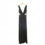  Be si- Be ji- Max Azria BCBGMAXAZRIA V шея maxi платье One-piece sia- гонки XS чёрный черный /CX #GY06 женский 