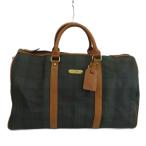  Polo Ralph Lauren POLO RALPH LAUREN сумка "Boston bag" путешествие портфель PVC кожа черный часы Logo plate зеленый темно-синий 