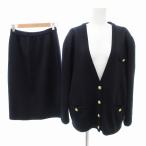  Roberta di Camerino Roberta di Camerino Vintage выставить вязаный кардиган легкий юбка шерсть 40