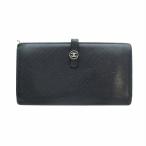 シャネル CHANEL 長財布 ウォレット Wホック レザー ココマーク 黒 ブラック ☆AA★ /MQ ■OH メンズ