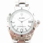 セイコー SEIKO ALBA 腕時計 自動巻き GIANTSモデル アナログ カレンダー付き ステンレス 裏スケ 銀色 YT57-0020 /UO メンズ