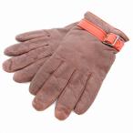  Paul Smith PAUL SMITH перчатка перчатки кожа кашемир подкладка чай Brown /AE мужской 