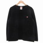 ダントン DANTON フリース プルオーバー クルーネック 44 ネイビー JD-8998 /UO メンズ レディース