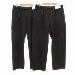 未使用品 ユニクロ UNIQLO タグ付き 25SS ギアパンツ 2点セット まとめ ストレッチ L 黒 ブラック 321-479029 /UO メンズ レディース