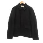 ショッピングzara ザラ ZARA ORIGINS ワークジャケット カバーオール ダック地 L ブラック /UO メンズ