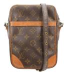 ショッピングルイ・ヴィトン ルイヴィトン LOUIS VUITTON ダヌーブ ショルダーバッグ モノグラム ダークブラウン M45266 /AE メンズ