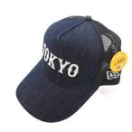  не использовался товар New Era YOUTH Yomiuri Giants с биркой 9FORTY Denim TOKYO колпак сетка индиго blue black /UO Kids 