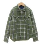  Tommy Hilfiger TOMMY HILFIGER рубашка жакет двусторонний с хлопком зеленый зеленый темно-синий темно-синий /AE Kids 