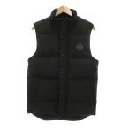 カナダグース CANADA GOOSE BLACK LABEL Garson Vest ダウンベスト キルティング XS 黒 ブラック 4151MB /UO メンズ