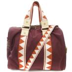 レスポートサック LesportSAC 美品 風間ゆみえ メラニー ボストンバッグ ショルダー 2WAY ナイロン ボルドー /AE レディース