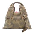 ショッピングゲラルディーニ ゲラルディーニ GHERARDINI ソフティ ハンドバッグ 迷彩柄 カモフラ 総柄 カーキ /AE レディース