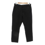 ユニクロ UNIQLO 24AW ヒートテックイージーパンツ 2WAYストレッチ S スラックス スリムテーパード 黒 ブラック 321-463968 /AE メンズ