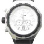 ショッピングnixon ニクソン NIXON ジャンク品 THE STEELCAT 腕時計 アナログウォッチ クォーツ 黒 ブラック シルバーカラー /AE メンズ