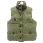 カナダグース CANADA GOOSE モントリオール ダウンベスト ナイロン レザー切替 S EARTH 3424JML /UO ☆AA★ メンズ