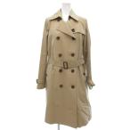 ショッピングバーバリー バーバリー ロンドン BURBERRY LONDON トレンチコート ライナー 裏地ノバチェック ベルト付き 36 ベージュ /UO レディース
