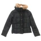 ショッピングフードロス キャサリンロス KATHARINE ROSS ダウンジャケット MA フード ファー 3way ブラックウォッチ カーキ 紺 ネイビー /AE レディース