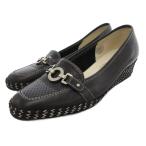 yoshinoya Гиндза Tokyo Loafer 23cm обувь low каблук чёрный черный /AE женский 
