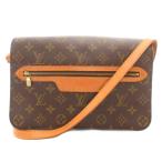 ルイヴィトン LOUIS VUITTON モノグラム サンジェルマン28 ショルダーバッグ 斜め掛け クロスボディ フラップ PVC レザー M51207