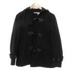 コムデギャルソンシャツ COMME des GARCONS SHIRT ショート丈 ダッフルコート フランス製 M 黒 ブラック W16172 /UO メンズ