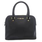 マイケルマイケルコース Michael michael kors ハンドバッグ スクエア ロゴ 無地 黒 ブラック /AE レディース