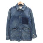 ショッピングzara ザラ ZARA デニムジャケット ジージャン Gジャン S ダメージ加工 インディゴブルー /AE メンズ