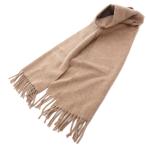 ポロ ラルフローレン POLO RALPH LAUREN マフラー ストール フリンジ ポニー刺繍 イタリア製 ベージュ系 /UO ☆AA★ メンズ レディース