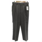  не использовался товар Dunlop DUNLOP Motor Sport MOTORSPORT с биркой two tuck конические брюки слаксы 79 серый /GV