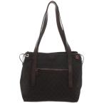 グッチ GUCCI トートバッグ GGキャンバス レザートリム ダークブラウン系 30501 /UO レディース