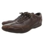  Mizuno MIZUNO LD40 CROSS прогулочные туфли бизнес кожа 25.5cm чай Brown B1GC152358 /GV мужской 